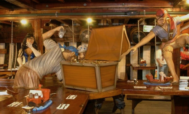  Salle à manger du bateau 